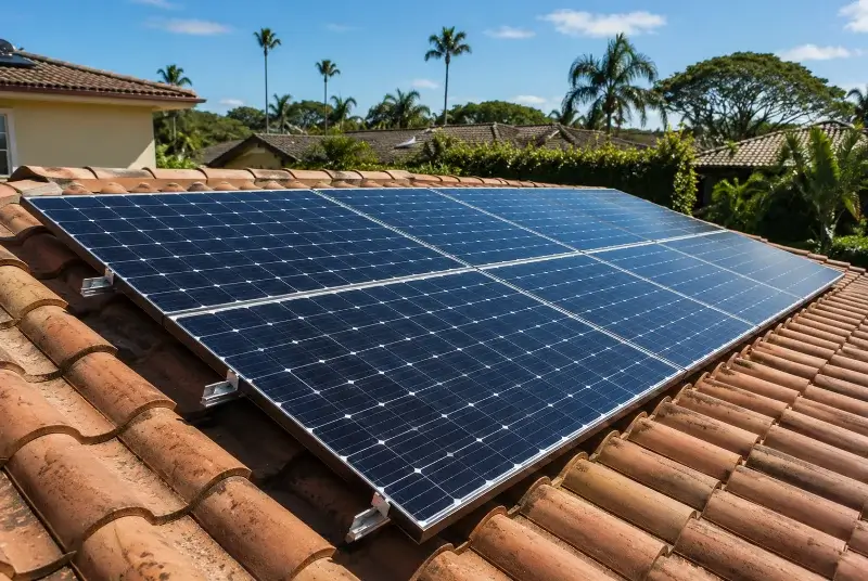 Installation de panneaux solaires à Saint-Marc-la-Lande